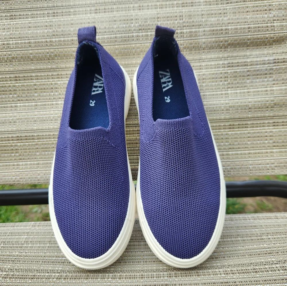 Zara fabric sneakers